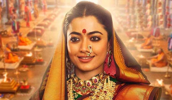 Rashmika Mandanna as Maratha queen Yesubai in Chhaava