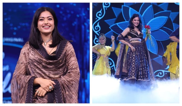 Rashmika on Indian Idol 3 on aha