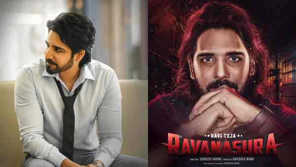 Sushanth is now officially a part of Ravi Teja's Ravanasura; here's the first look