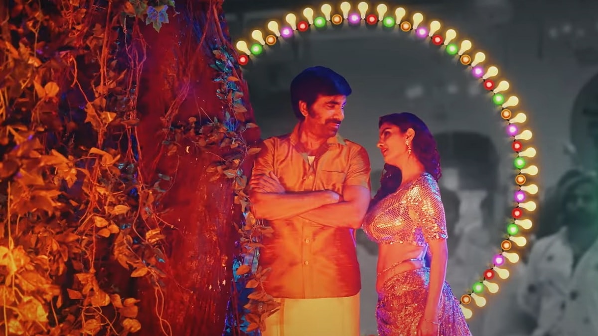 Ramarao On Duty: Naa Peru Seesa, a special dance number from Ravi Teja's next, has debutante Anveshi Jain packing a punch