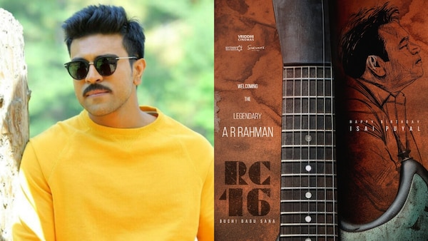 RC 16 – Ram Charan welcomes AR Rahman onboard; releases a new poster of the Buchi Babu Sana directorial