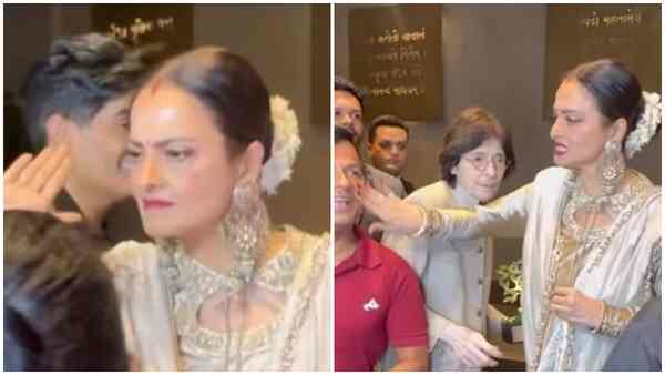 Rekha‘s video of slapping a pap goes viral but there’s a twist