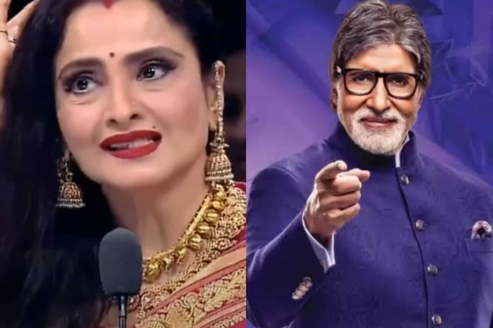 When Rekha Quoted Amitabh Bachchan’s KBC Intro, But On The Wrong Show!