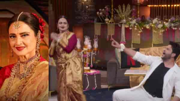 The Great Indian Kapil Show: Rekha says 'Maar hi daala' as Krushna Abhishek mimics Amitabh Bachchan | Watch