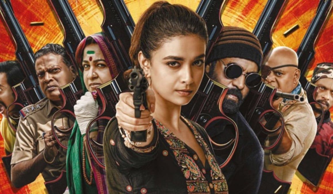 Revolver Rita box office collection day 1: Keerthy Suresh triples her previous opening, yet the film misses the Rs 1 crore milestone