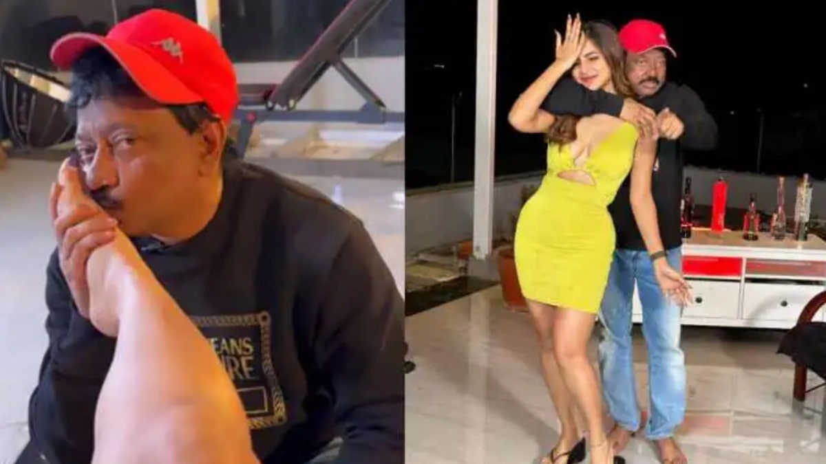 WATCH: Ram Gopal Varma posts video of licking an actress’ toes, nastily trolled