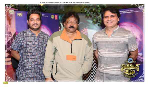 RGV launches trailer of Honeymoon Express