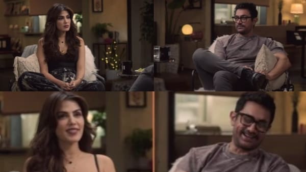 Aamir Khan lauds Rhea Chakraborty for 'remarkable courage', jokes about his own fashion sense | Watch