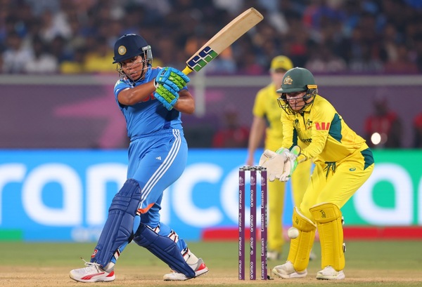 Richa Ghosh added a quick 32 off 22 balls. Image | BCCI Women on X