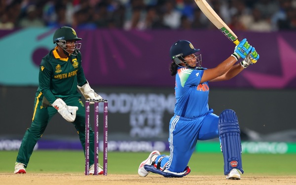 Richa Ghosh scored 94 off 77 balls against South Africa Women. Image | BCCI Women on X