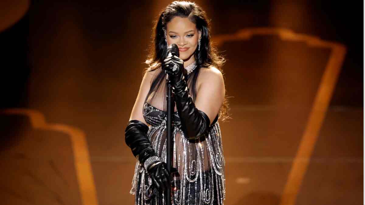 Oscars 2023: A heavily pregnant Rihanna performs Lift Me Up, partner ASAP Rocky cheers from the stands