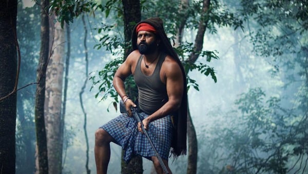 Rishab Shetty as Shiva in Kantara