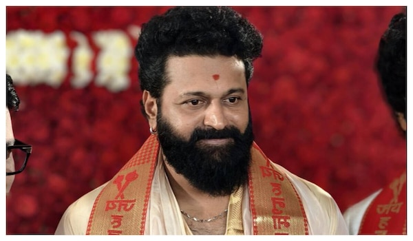 Rishab Shetty at Jai HanuMan launch