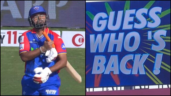 IPL 2024 - DC skipper Rishabh Pant gets standing ovation from Mullanpur crowd on his return | WATCH