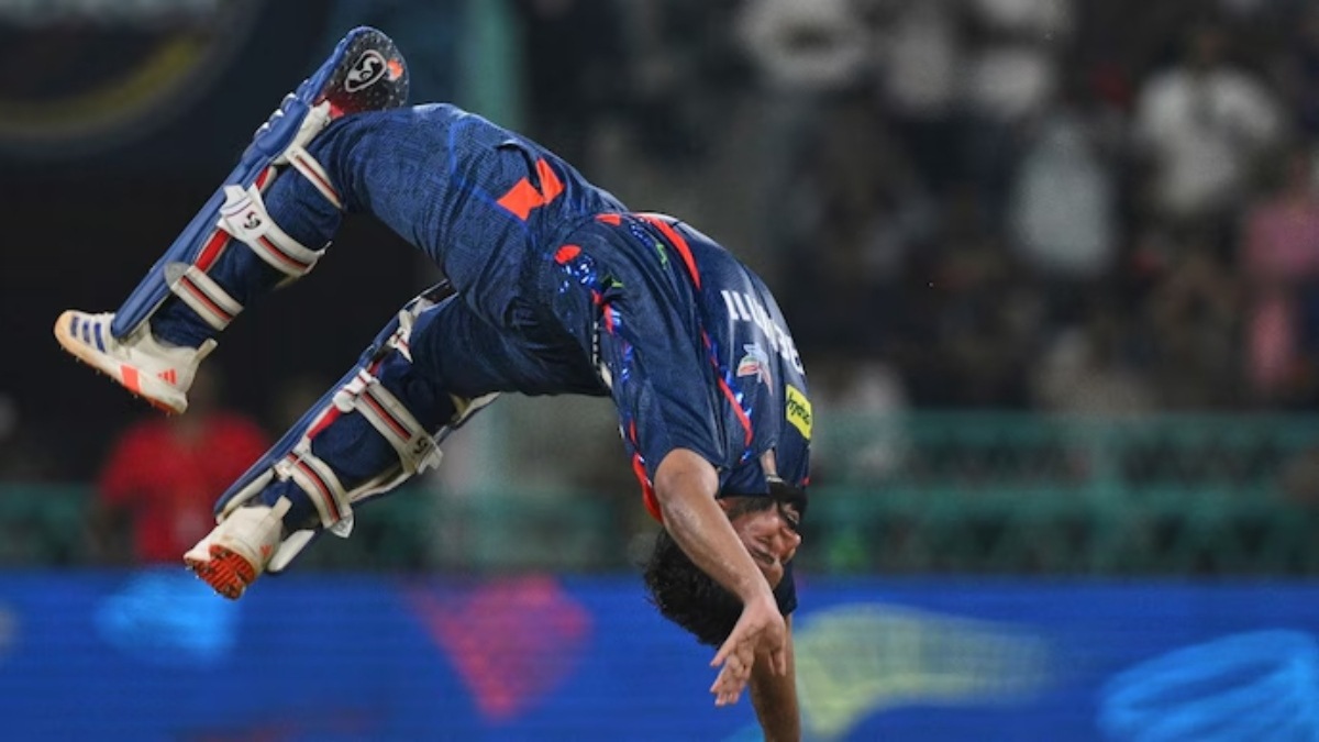 [WATCH] Rishabh Pant performs somersault after completing ton against RCB in IPL 2025 match