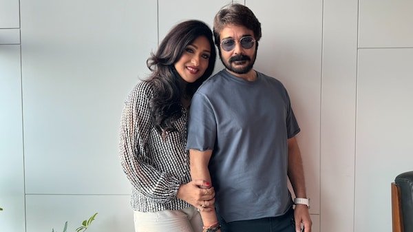 Rituparna Sengupta and Prosenjit Chatterjee