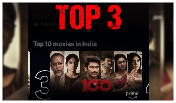 RK Sagar's The 100 trending on Prime Video