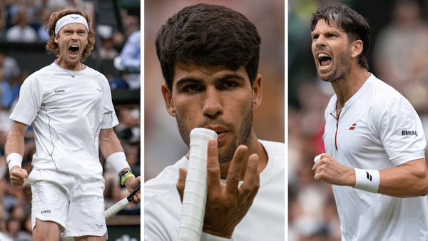 Roars, Rallies & Reckonings: The Rublev, Carlos & Norrie Compendium. Images via Facebook/@wimbledon