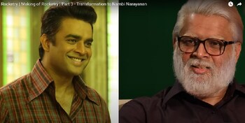 Madhavan on his transformation for Rocketry, sitting for 18 hours to get hair colour right and wearing braces Madhavan on his transformation for Rocketry, sitting for 18 hours to get hair colour right and wearing braces