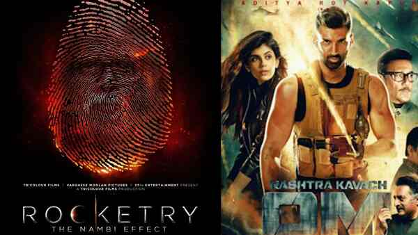 R Madhavan's Rocketry grows at the box office on second day, Aditya Roy Kapur’s Rashtra Kavach Om drops