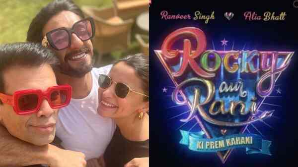 Rocky Aur Rani Ki Prem Kahani: See Karan Johar, Alia Bhatt get ‘engulfed’ in ‘Rocky’ Ranveer Singh’s hug