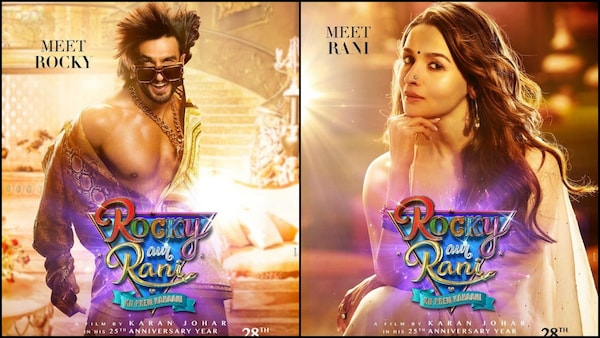 Rocky Aur Rani Kii Prem Kahaani first look: Karan Johar introduces 'heartthrob' Ranveer Singh and 'queen' Alia Bhatt from his upcoming film