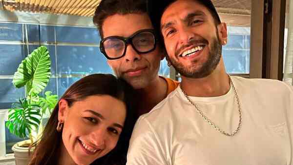 Alia Bhatt reveals her favourite song from Rocky Aur Rani Kii Prem Kahaani; shares a photo keeping Karan Johar and Ranveer Singh in frame