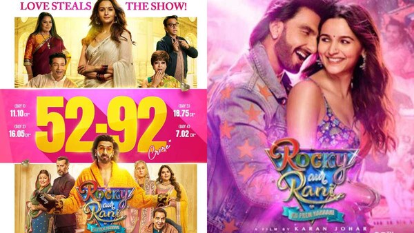 Rocky Aur Rani Kii Prem Kahaani Box Office Report Day 4: Ranveer Singh and Alia Bhatt's rom-com crosses Rs. 50 crore mark on first Monday