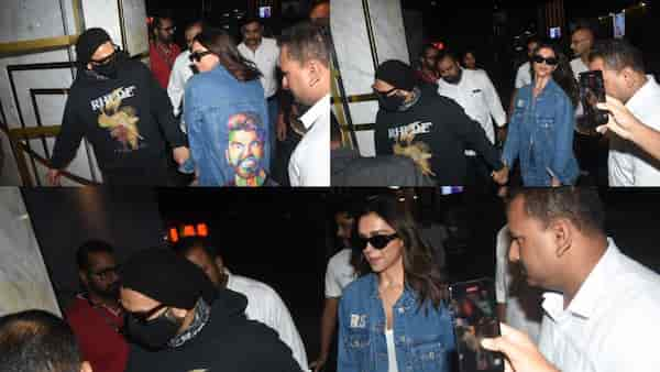 Watch: Ranveer Singh is all smiles as he takes his ladylove Deepika Padukone to watch Rocky Aur Rani Kii Prem Kahaani