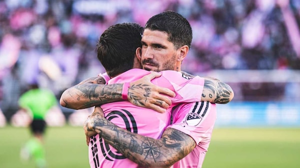 Rodrigo de Paul made his Inter Miami CF debut in the Leagues Cup 2025. Image | Inter Miami CF on X