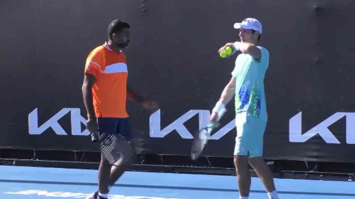 Australian Open 2024 - Indo-Aussie pair of Rohan Bopanna and Matthew Ebden through to the 3rd round