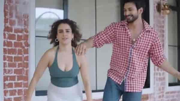 Varun Dhawan introduces Sanya Malhotra and Rohit Saraf to Sunny Sanskari Ki Tulsi Kumari, Maniesh Paul joins in too