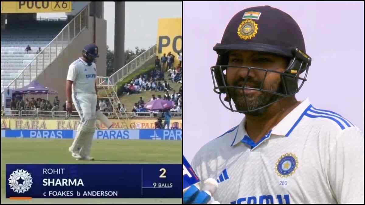 IND vs ENG - Netizens troll Rohit Sharma after he is dismissed for just 2, say 'never disappoints & never scores'