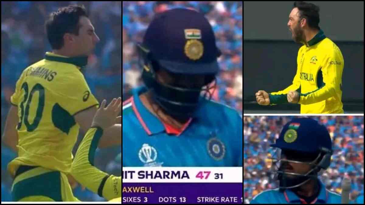 IND vs AUS Final: Rohit Sharma and Shreyas Iyer's quick dismissals leave Ahmedabad crowd stunned