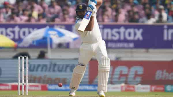 IND vs ENG - Captains knock by Rohit Sharma as his 100 steers India's charge in Rajkot