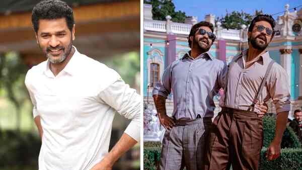 Naatu Naatu: Prabhu Deva pays a tribute to the Oscar-winning song from RRR, dances like a dream with his team