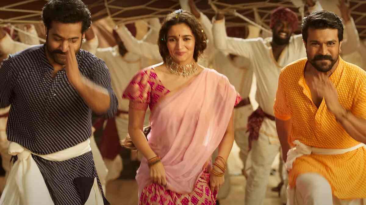 RRR: Promo of the song Etthara Jenda, featuring NTR, Ram Charan, Alia Bhatt is out. Watch here!