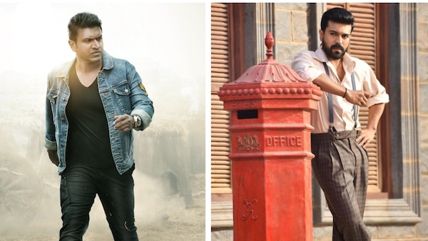 Kannada activists and Puneeth Rajkumar fans take down RRR posters pasted over those of James