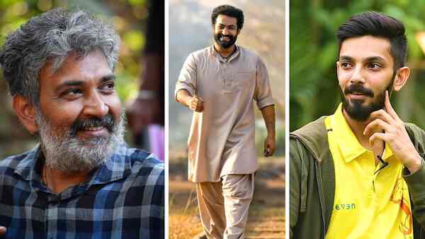 Rajamouli, Jr NTR go gaga over Anirudh Ravichander's music talent during RRR promotion