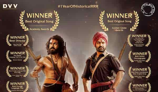 Ram Charan, NTR Jr starrer ‘RRR’ clocks one year