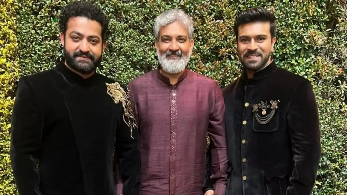 RRR stars Jr NTR and Ram Charan at the Oscars 2023: India is walking the red carpet with us