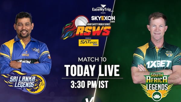 SL-L vs SA-L, Road Safety World Series 2022: When and where to watch Sri Lanka Legends vs South Africa Legends Live