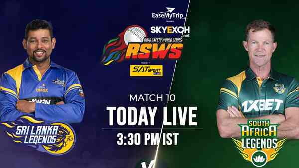 SL-L vs SA-L, Road Safety World Series 2022: When and where to watch Sri Lanka Legends vs South Africa Legends Live