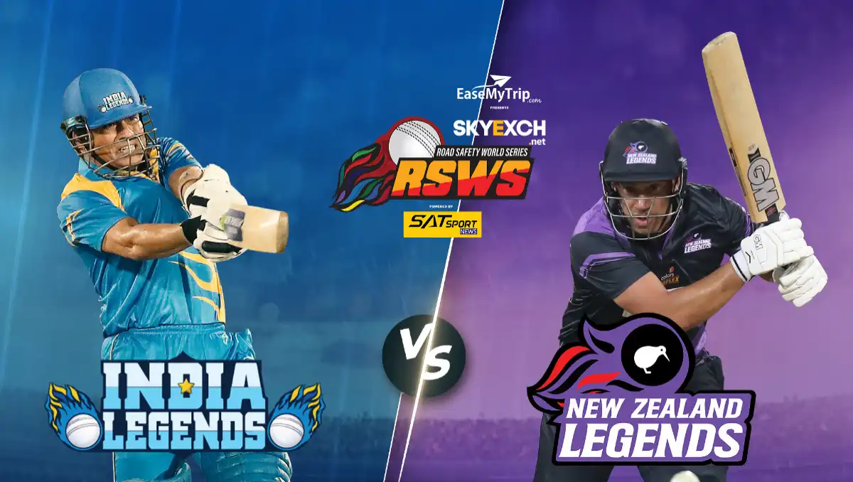 Road Safety World Series: When and where to watch India Legends vs New Zealand Legends Live