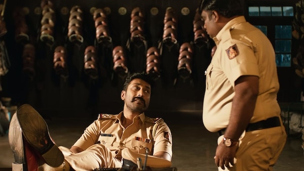 Rishi and Giri Shivanna in Rudhra Garuda Purana