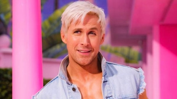 Barbie: Ryan Gosling debuts platinum blonde in his first look as Ken