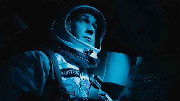 Ryan Gosling as Neil Armstrong in First Man