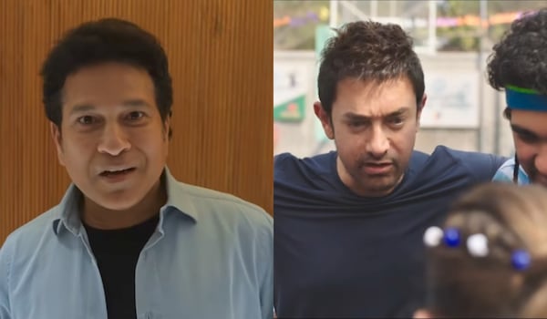 Sitaare Zameen Par: Sachin Tendulkar reviews Aamir Khan's movie; Gives thumbs up and says, 'It makes you go through...'