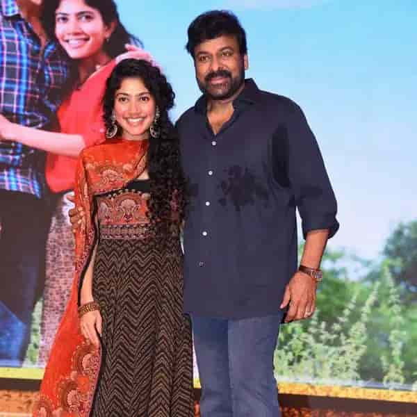 Sai Pallavi with Chiranjeevi