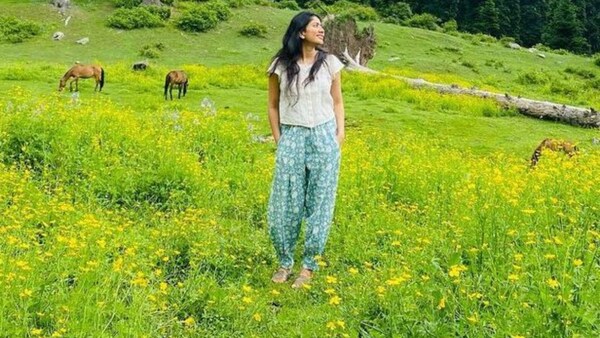 Sai Pallavi takes a break from shoot of SK21, drops pictures from Kashmir